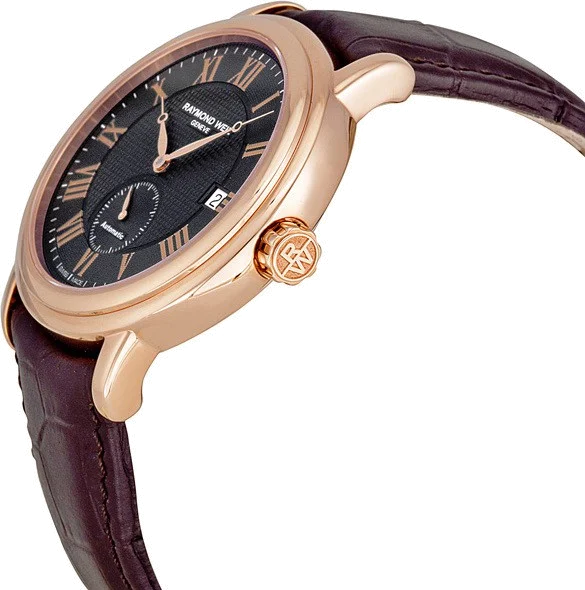 Montre Homme Raymond Weil Maestro 2838-PC5-00209 Marron vue 2