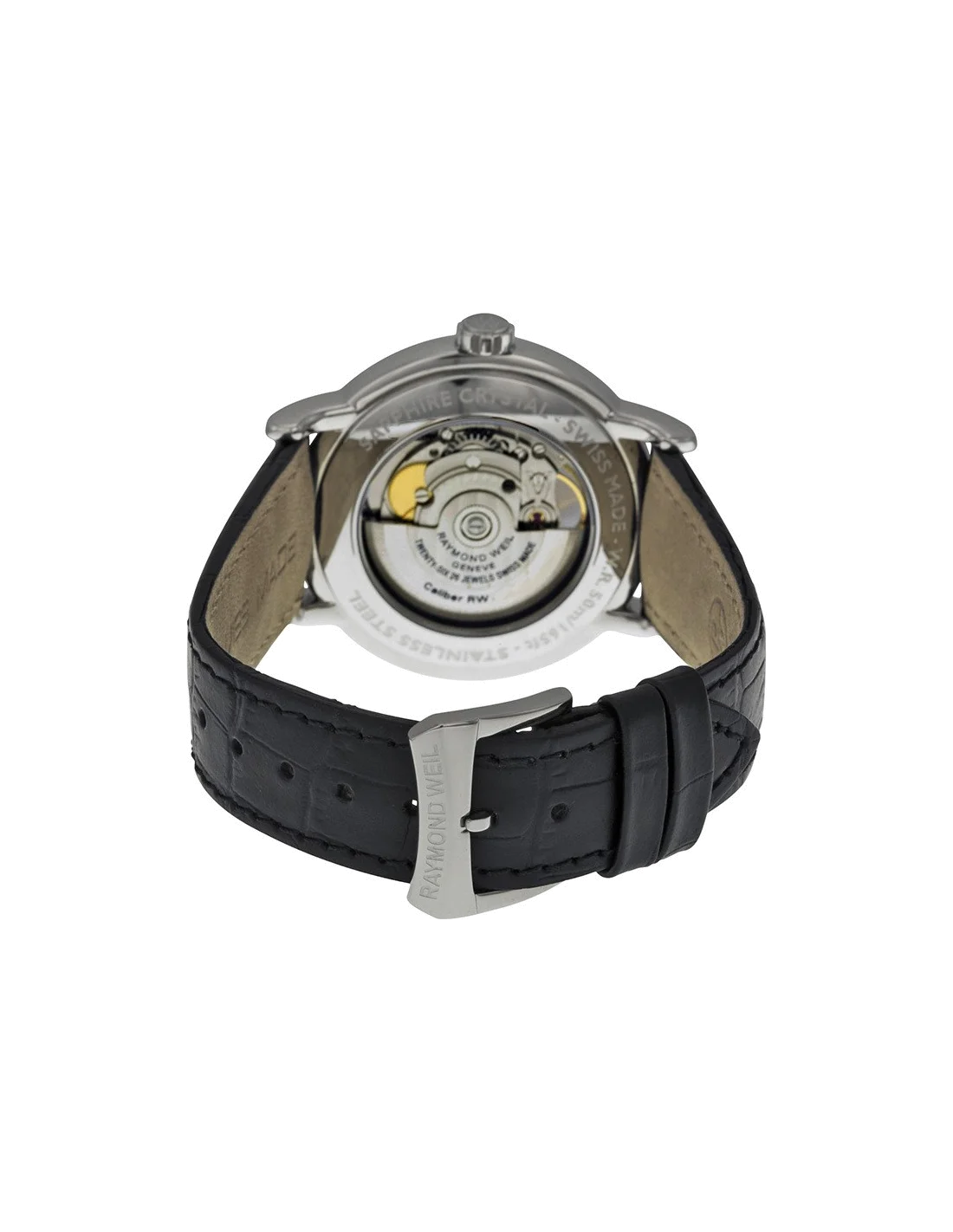 Montre Homme Raymond Weil Maestro 2827-STC-65001 Noir vue 3