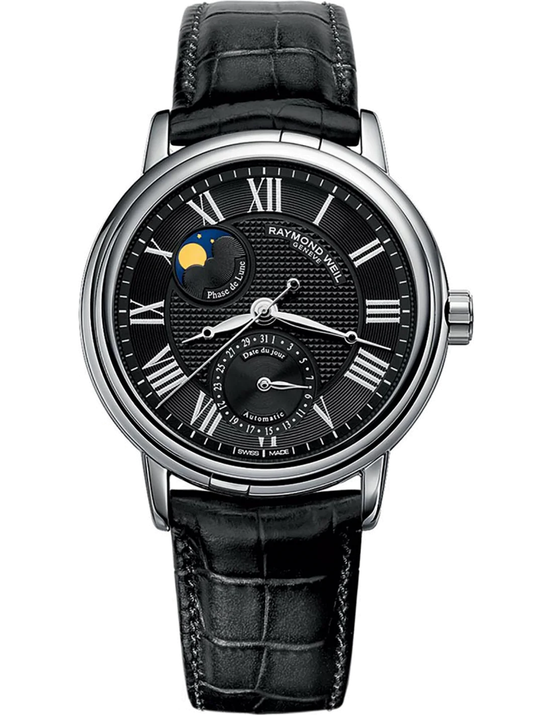 Montre Homme Raymond Weil Maestro 2839-STC-00209 Noir
