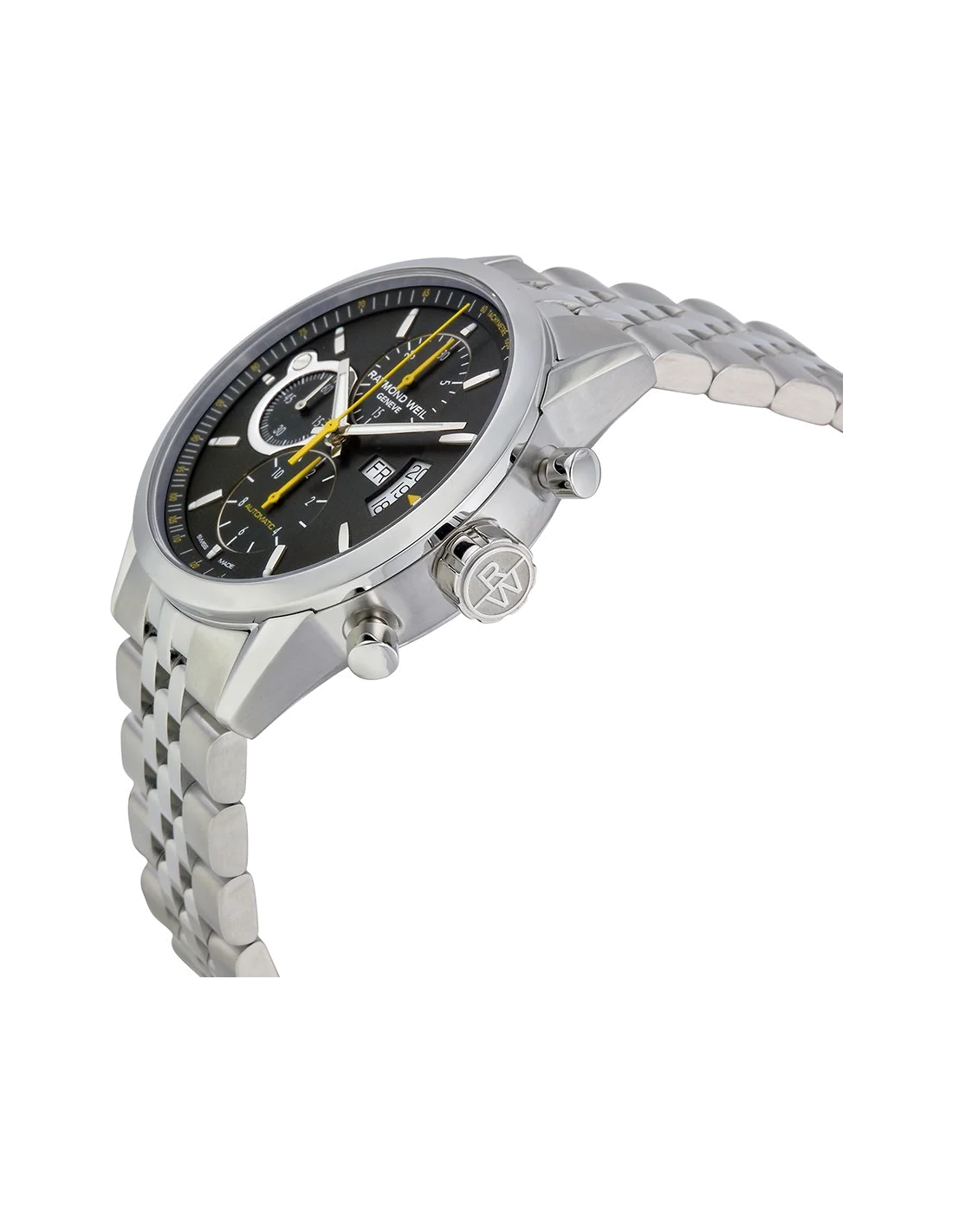 Montre Homme Raymond Weil Freelancer 7730-ST-20021 Argent vue 2