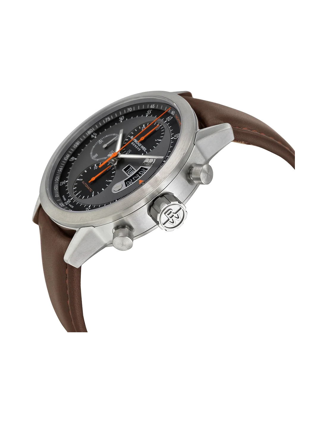 Montre Homme Raymond Weil Freelancer 7745-TIC-05609 Marron vue 2