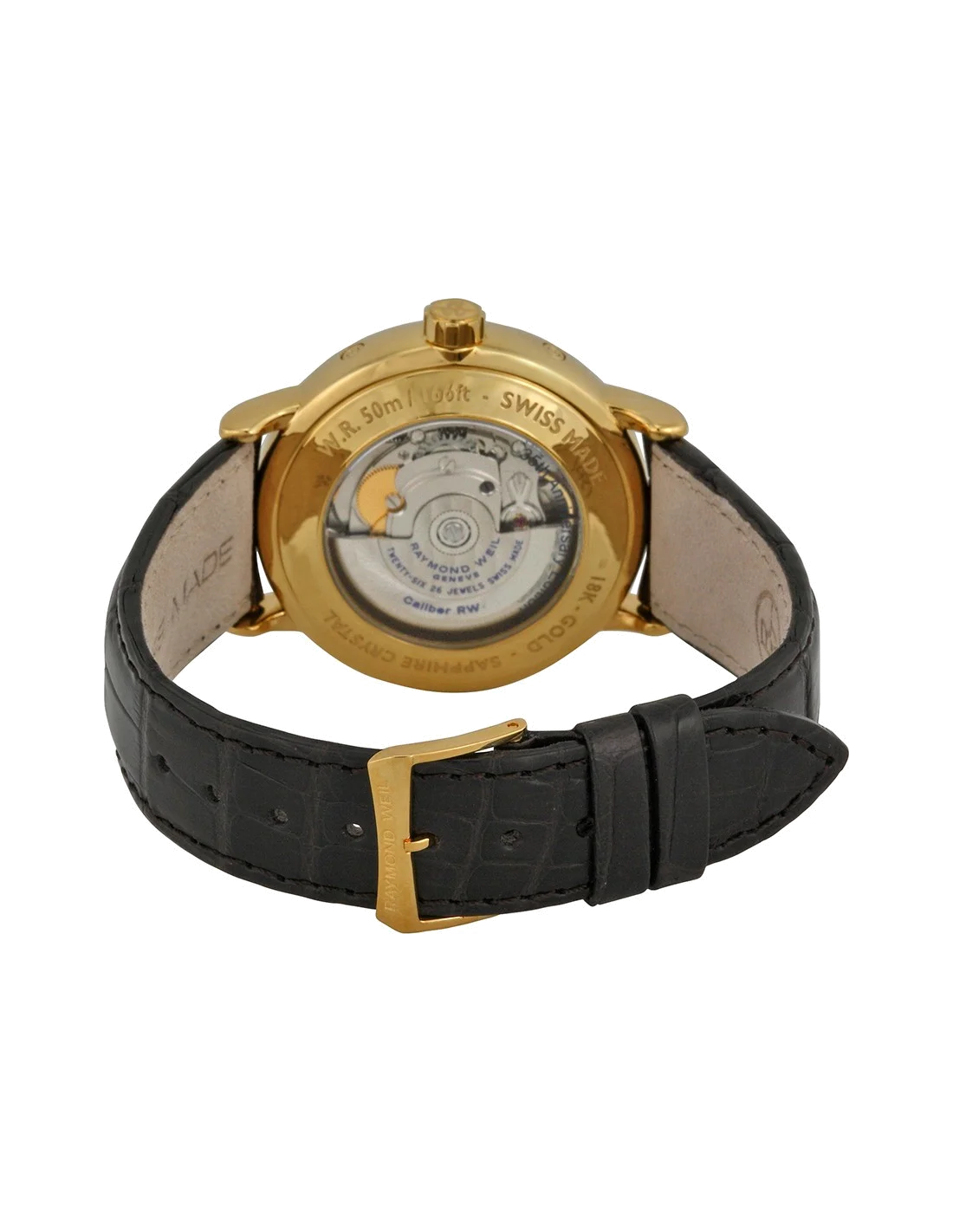 Montre Homme Raymond Weil Maestro 2837-PC-00659 Noir vue 3