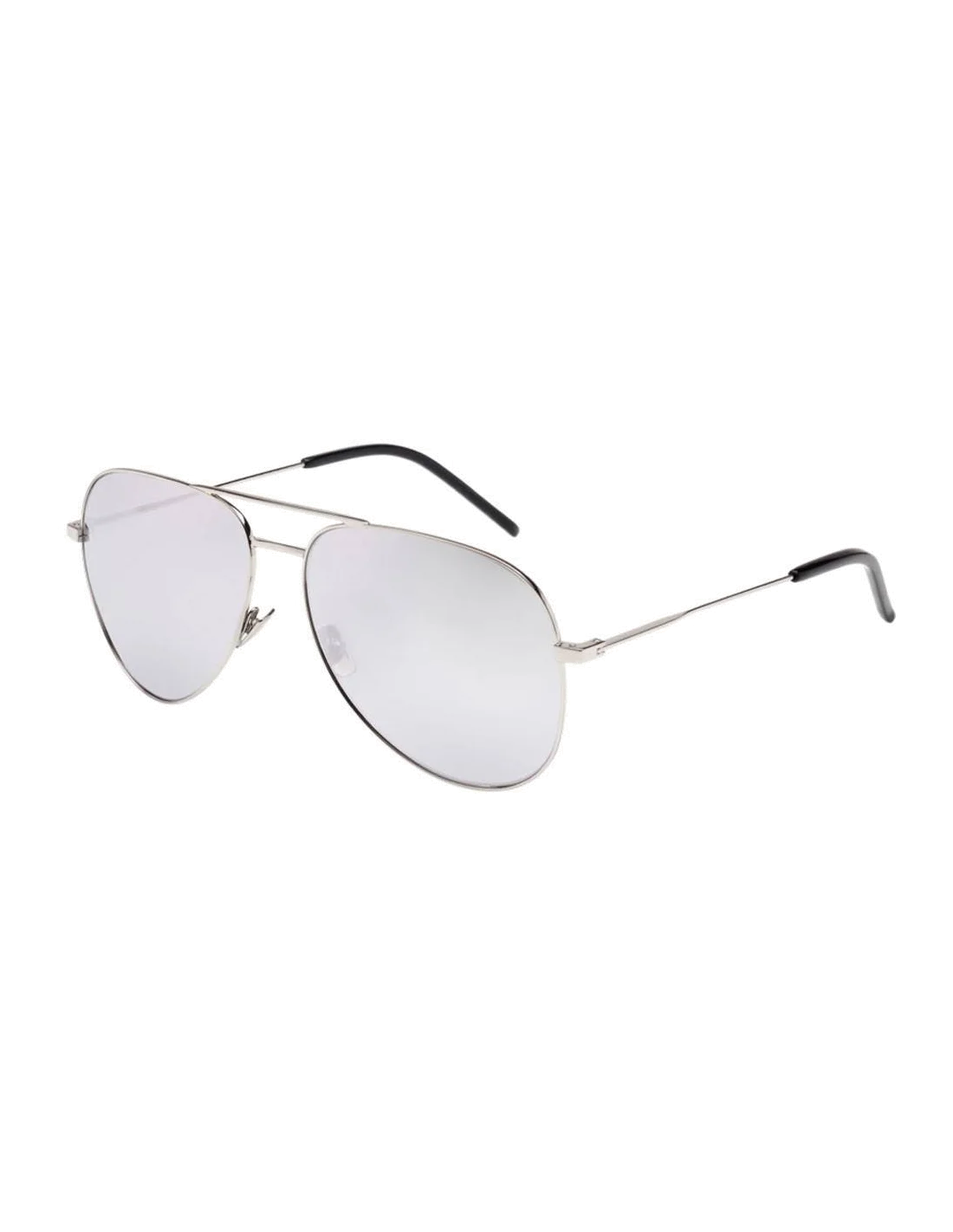 Lunettes de soleil Saint Laurent Classic 11 - 59-14 / Argent, Argent