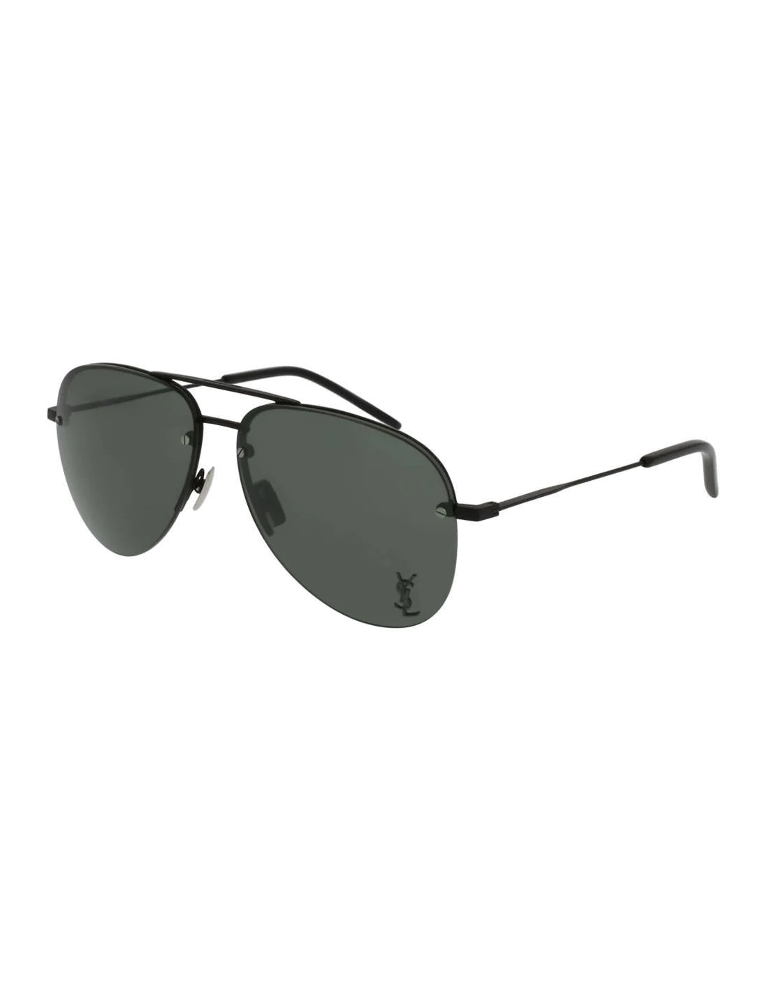 Lunettes de soleil Saint Laurent Monogram CLASSIC 11 M - Noir