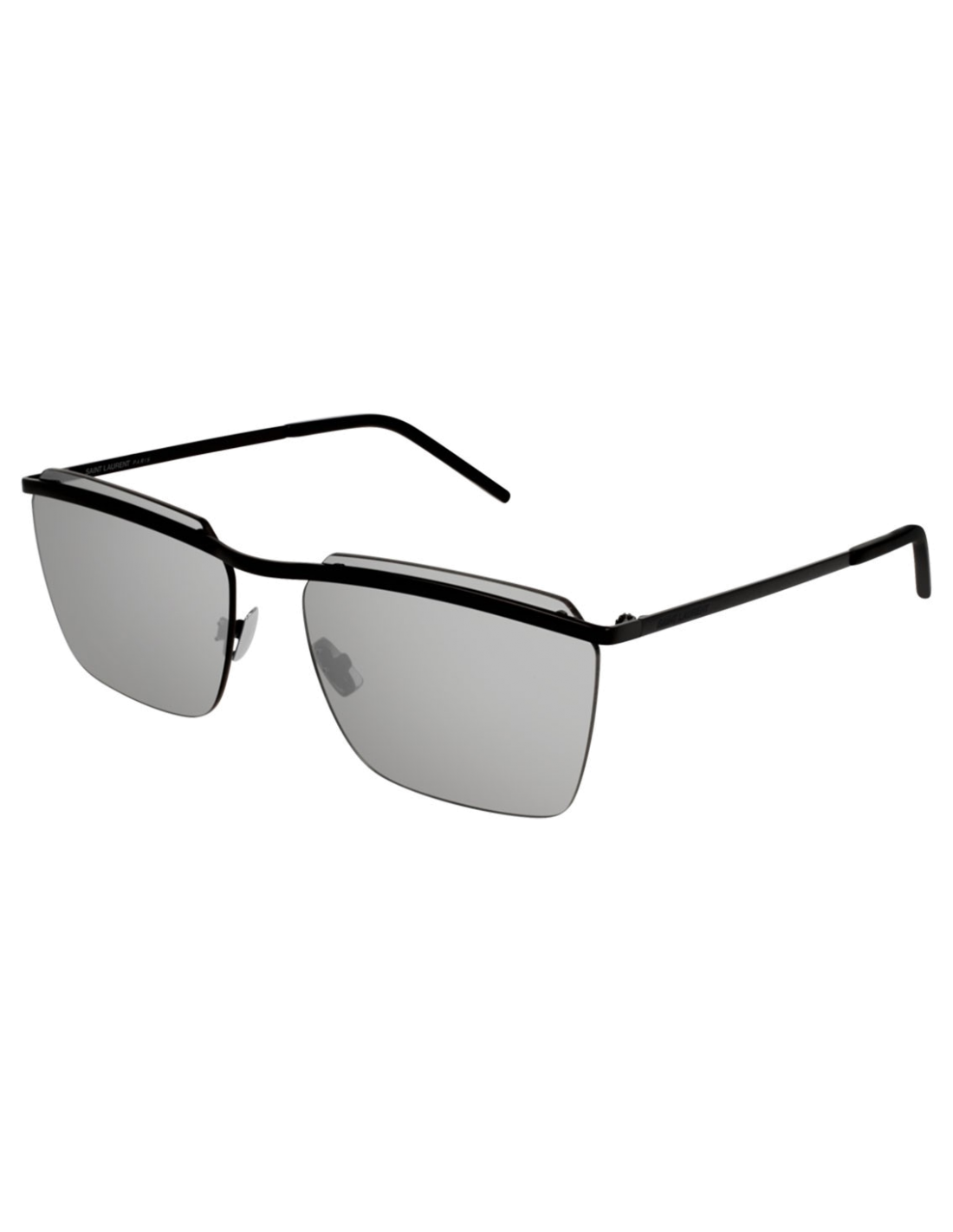 Lunettes de soleil Saint Laurent New Wave SL 243 - Argent - Noir