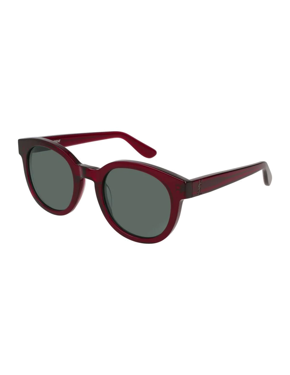 Lunettes de soleil Saint Laurent Monogram SL M15 - Bordeaux
