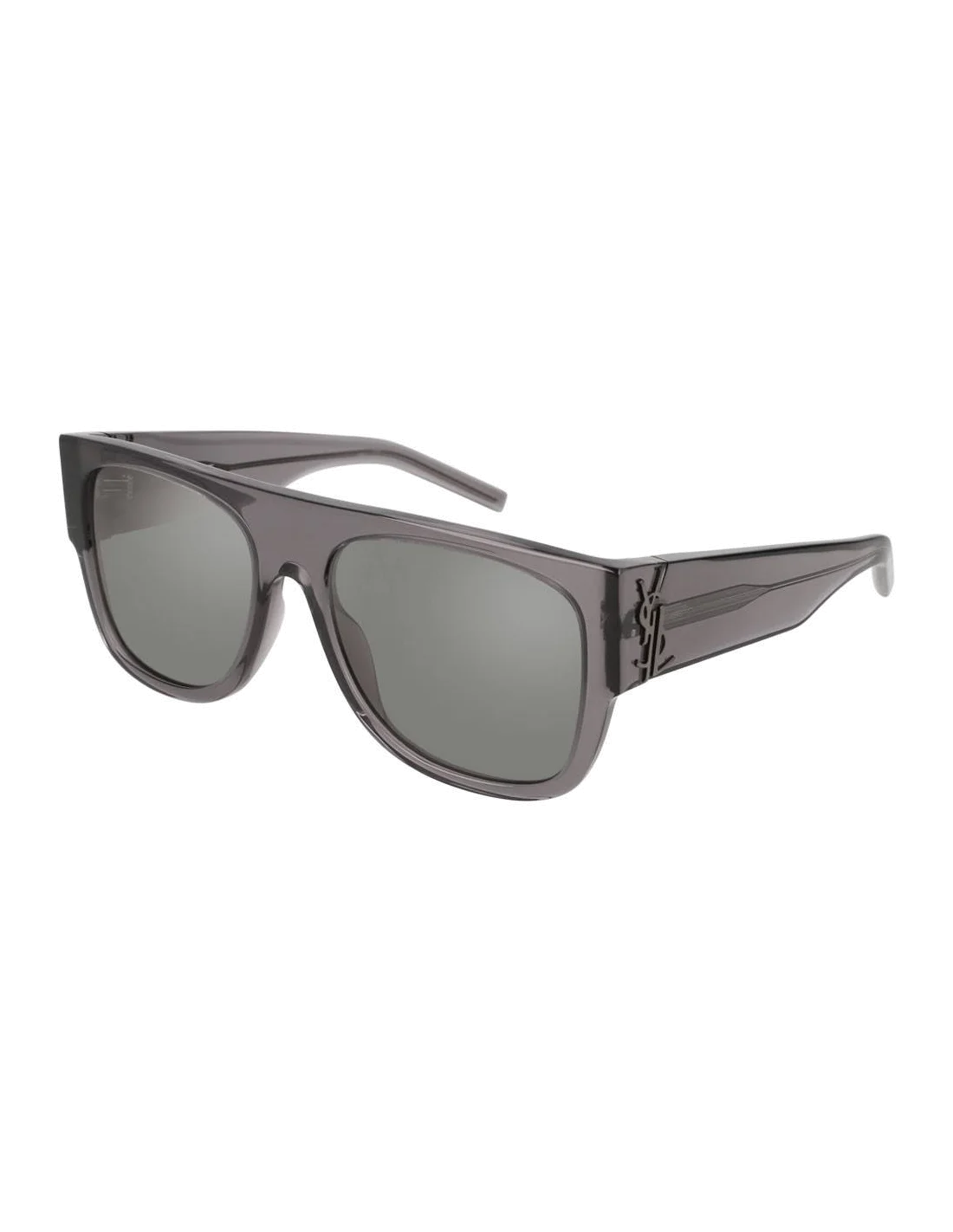 Lunettes de soleil Saint Laurent Monogram SL M16 - Gris