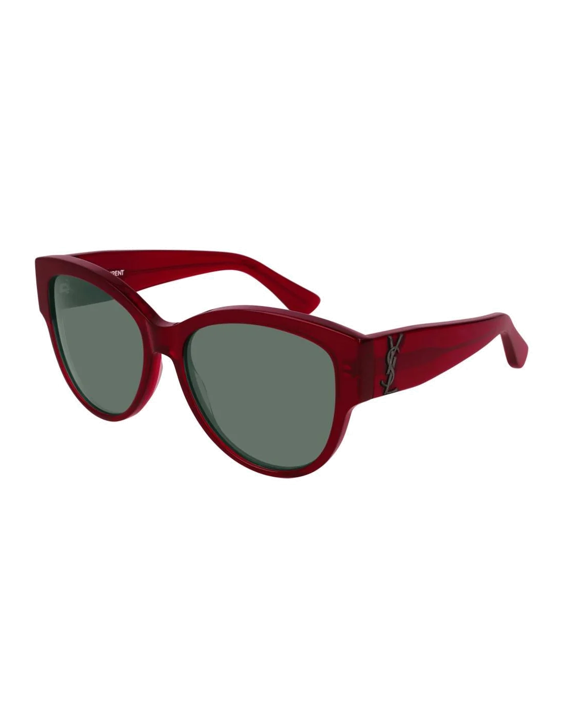 Lunettes de soleil Saint Laurent Monogram SL M3 - Bordeaux