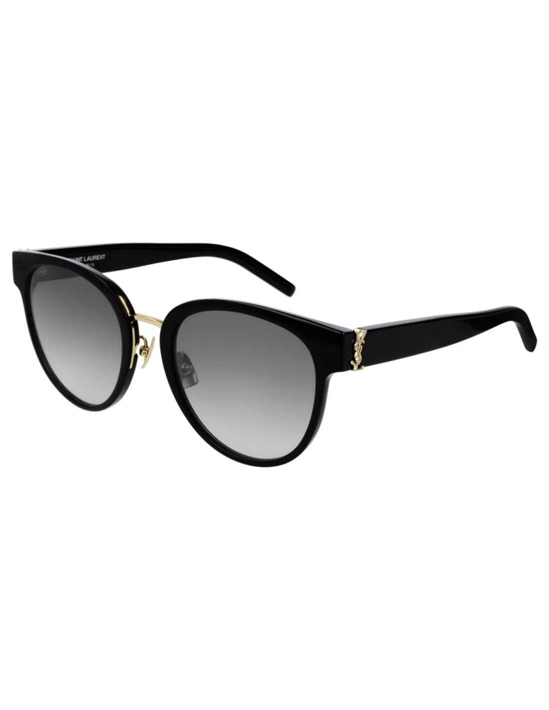 Lunettes de soleil Saint Laurent Monogram SL M38/K - Noir, Noir