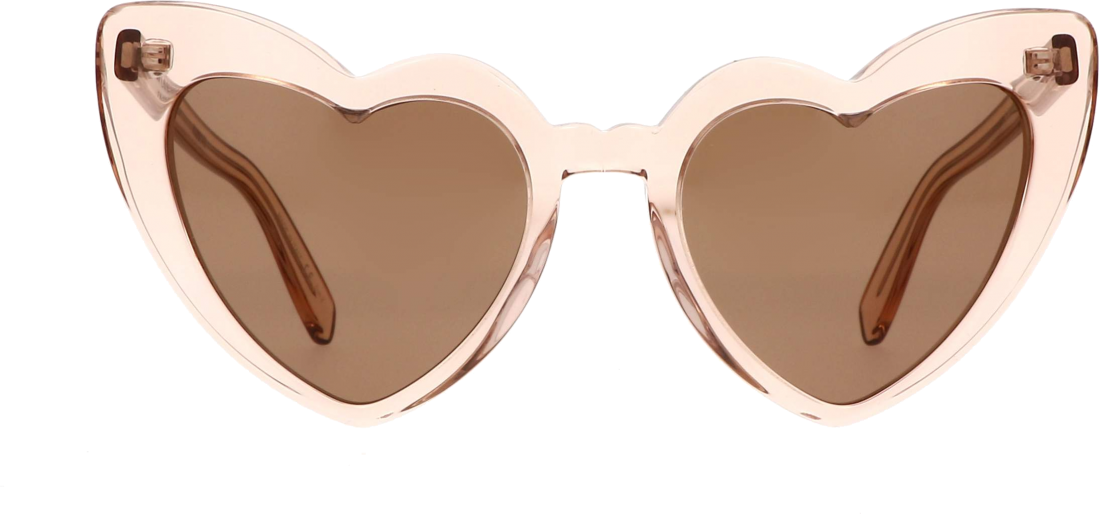 Lunettes de soleil Saint Laurent SL181 Loulou New Wave - Forme cœur acétate pour femme vue 7