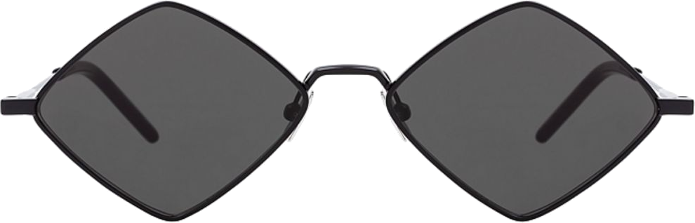 Lunettes de soleil Saint Laurent New Wave SL 302 LISA métal à forme géométrique - Noir vue 4