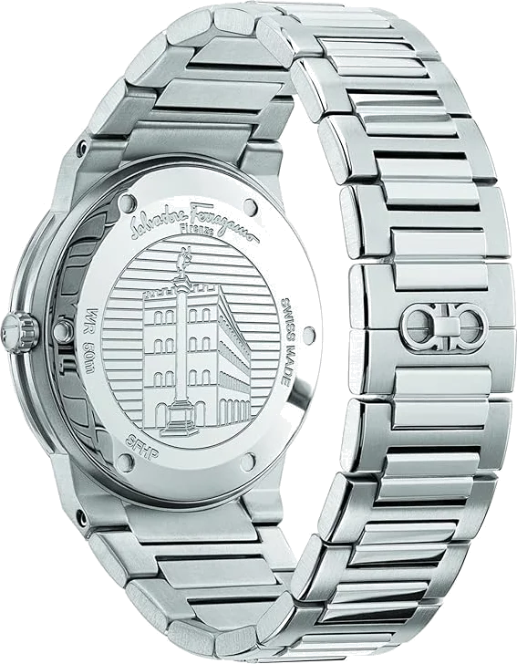 Montre Homme Salvatore Ferragamo SFHP00620, Cadran Bleu Marine, Boîtier Acier 41mm vue 2