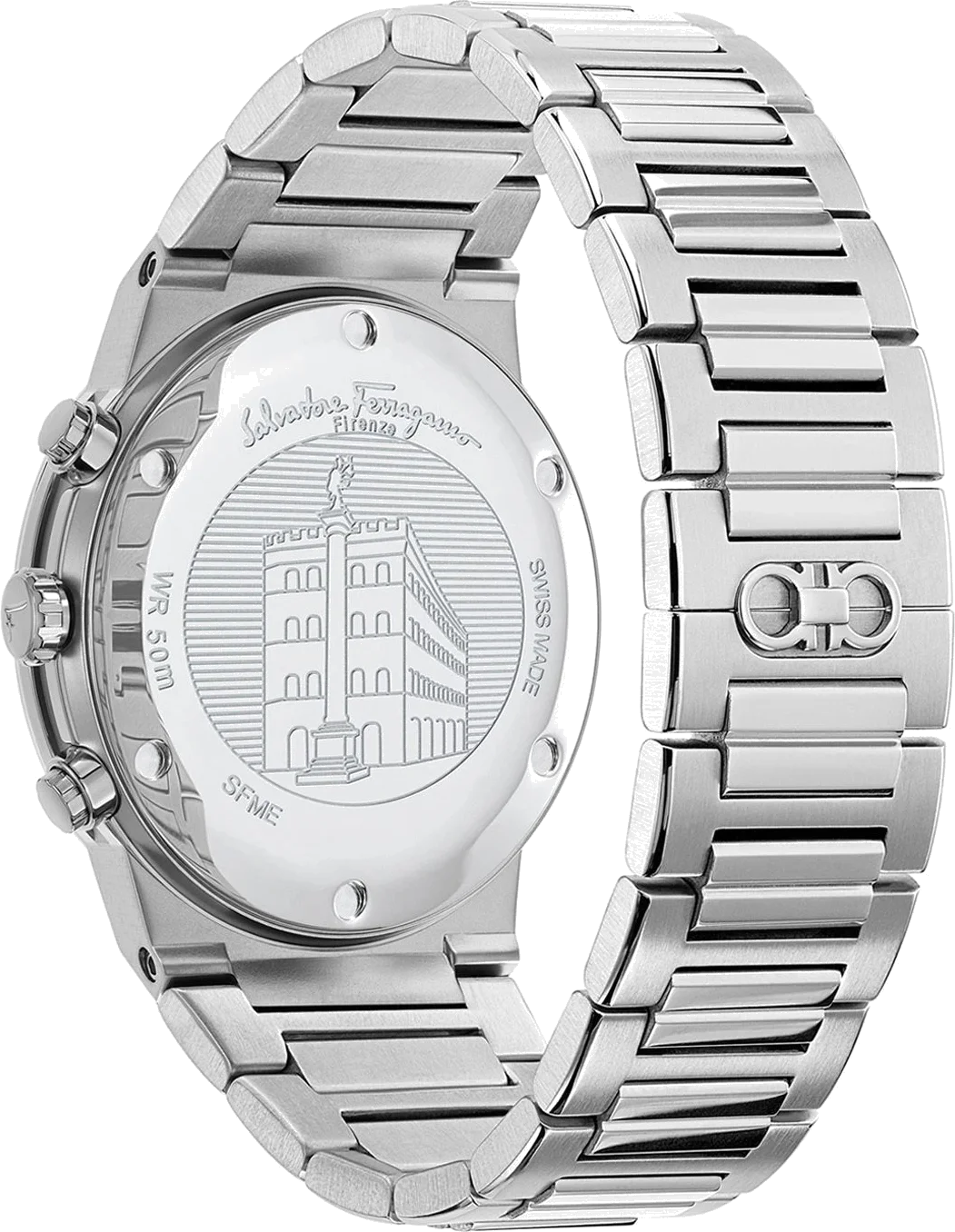 Salvatore Ferragamo SFME00421 Chronographe Homme Acier Cadran Vert vue 2