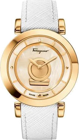 Montre Femme Salvatore Ferragamo FQ4030013 Blanc