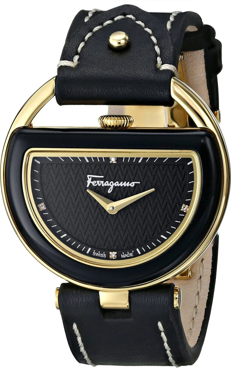 Montre Femme Salvatore Ferragamo Buckle FG5010014 Noir