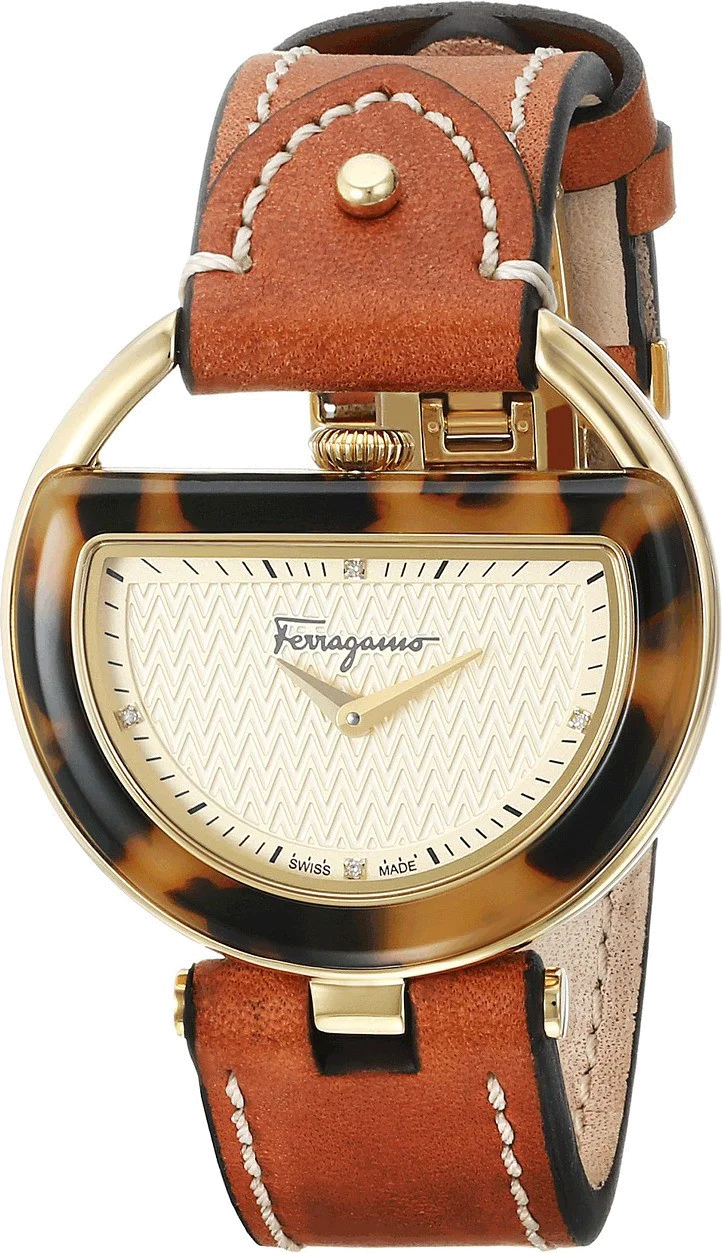 Montre Femme Salvatore Ferragamo Buckle FG5020014 Marron