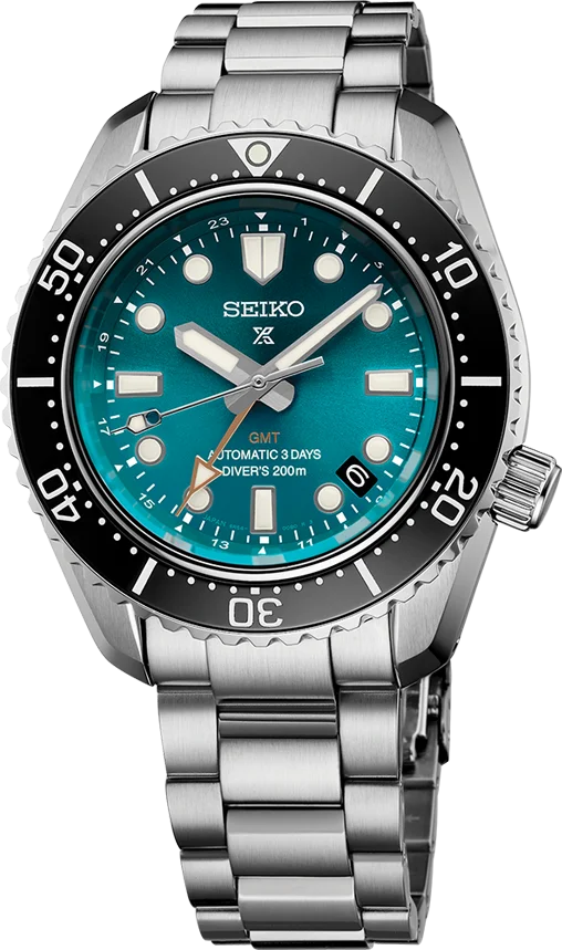Montre Seiko Prospex SPB475 GMT Automatique Homme Acier Cadran Bleu