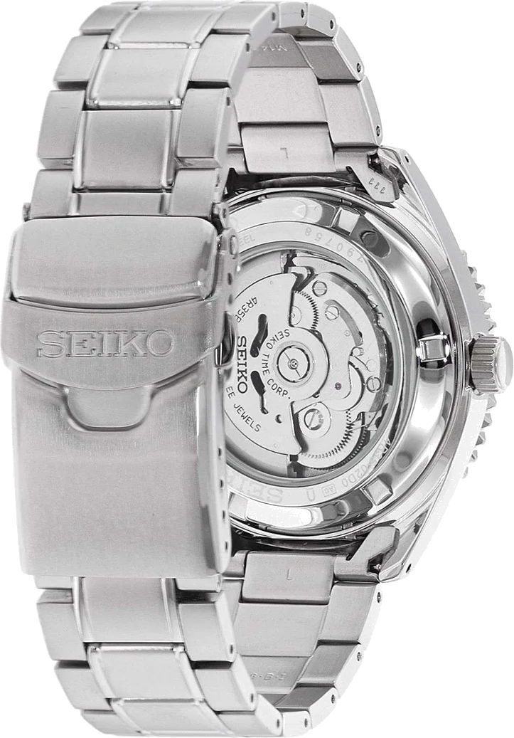 Montre Seiko 5 Sports SRPB93K1 Automatique Homme, Cadran Vert Forêt, Acier Inoxydable vue 2