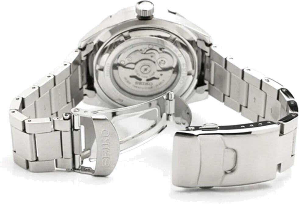 Montre Seiko 5 Automatique SRPC55K1 pour Homme - Cadran Orange 43mm vue 3