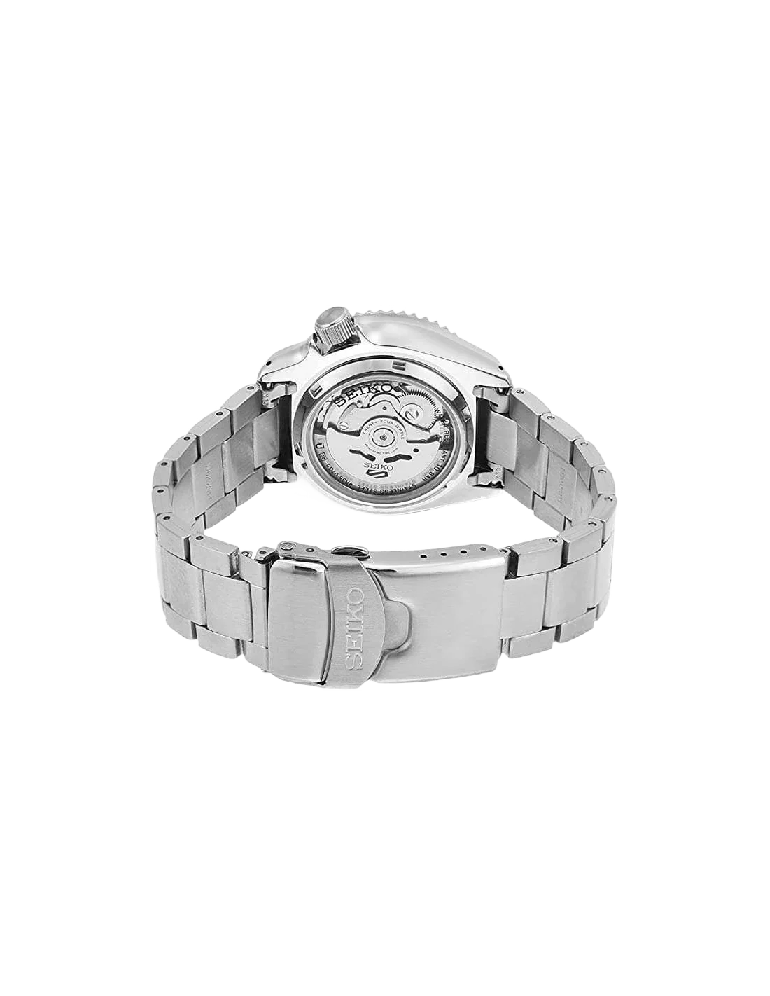 Montre Homme Seiko 5 Sports SRPD51K1 Automatique Cadran Bleu Acier vue 4