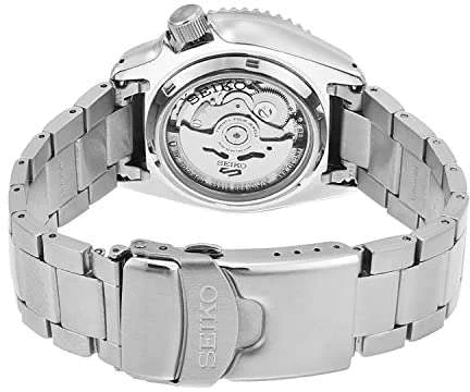 Montre Homme Seiko 5 Sports SRPD57K1 Automatique Acier, Cadran Noir et Or vue 3