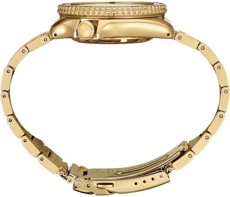 Montre Homme Seiko 5 Sports SRPJ20 HUF - Automatique, Cadran Vert, Boîtier Or vue 3