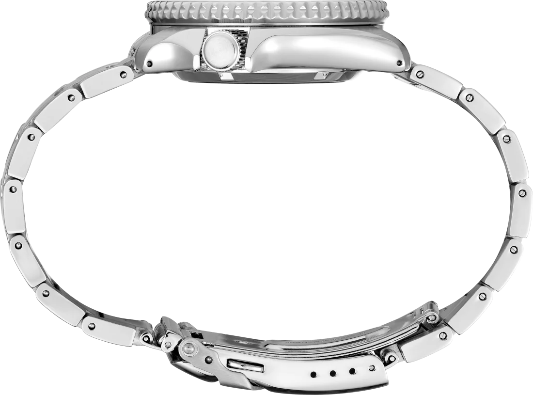 Montre Seiko SRPJ45BL Automatique Homme - Cadran Bleu Soleillé, Bracelet Acier vue 4