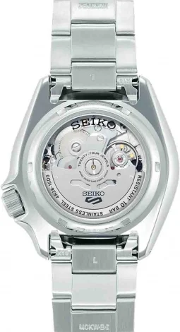 Montre Homme Seiko 5 Sports SRPK13K1 Automatique Acier, Cadran Noir, Lunette Multicolore vue 2