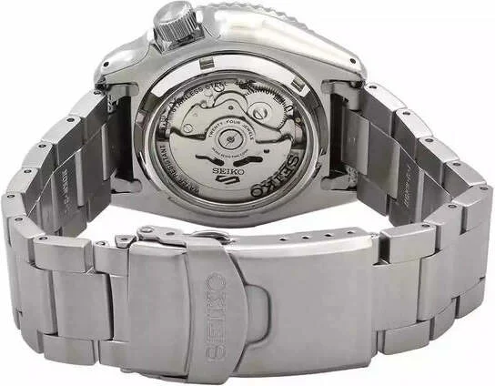 Montre Seiko 5 Sports SRPK67K1 Automatique Homme Cadran Noir Damier Acier vue 3