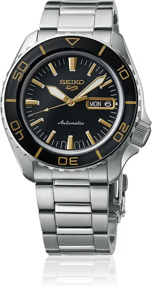 Montre Homme Seiko SRPK99K1 Automatique Acier Inoxydable Cadran Noir