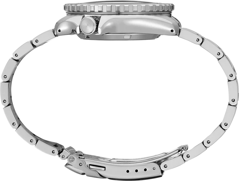 Montre Homme Seiko SRPK99K1 Automatique Acier Inoxydable Cadran Noir vue 3