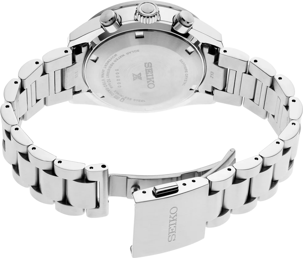 Seiko Prospex Speedtimer Solar SSC915P1 - Chronographe Solaire Homme en Acier - Cadran Noir vue 3