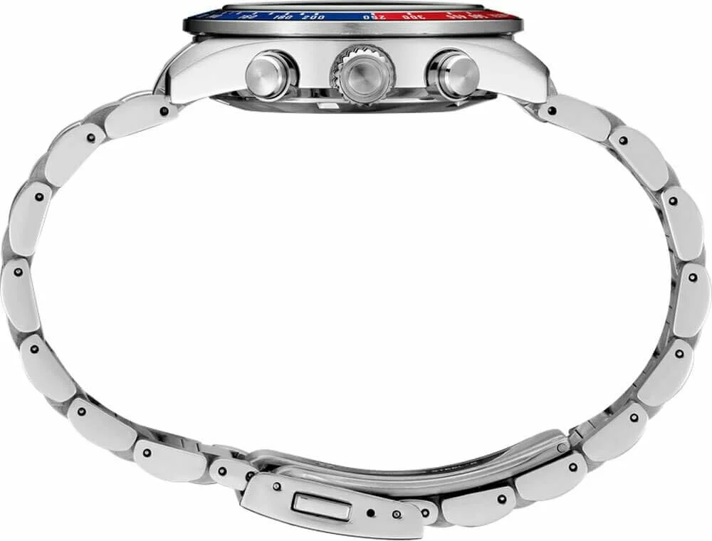 Montre Homme Seiko Prospex Speedtimer Solar SSC947P1 - Cadran Doré, Lunette Bicolore vue 2