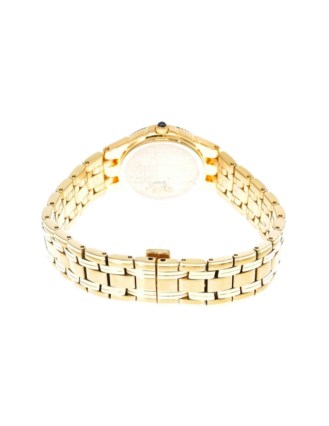 Montre Seiko SXDA86 pour Femme, Boîtier et Bracelet Or Acier, Cadran Argent Diamants vue 3