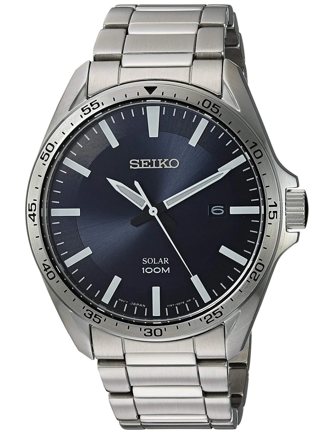Montre Homme Seiko Solar SNE483 vue 2