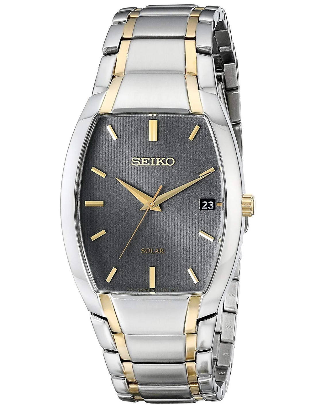 Montre Homme Seiko Solar SNE334 vue 2