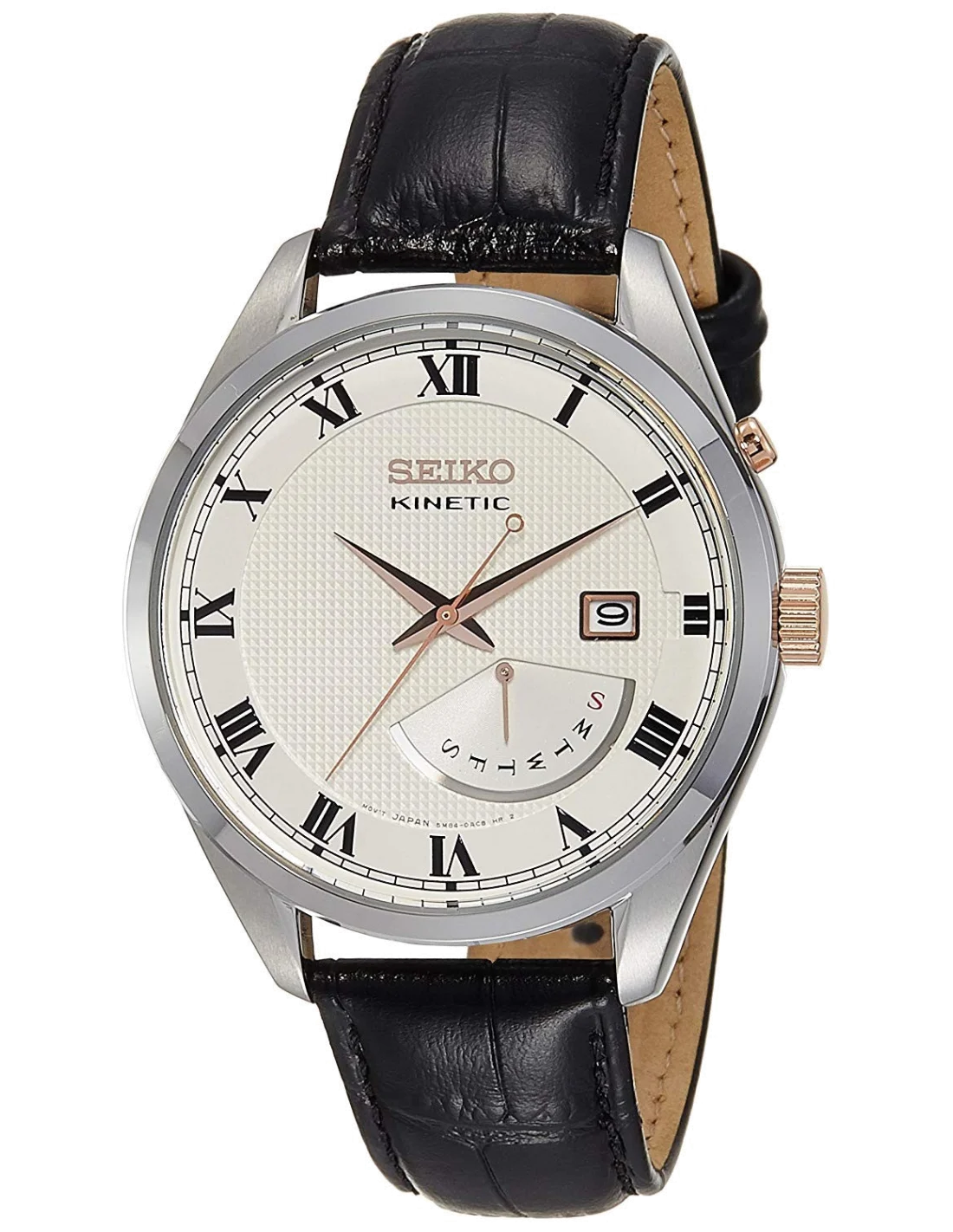 Montre Homme Seiko Kinetic SRN073 vue 3
