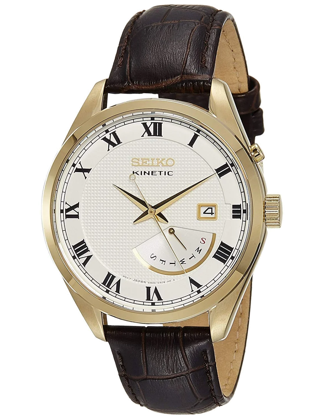 Montre Homme Seiko Kinetic SRN074 vue 3