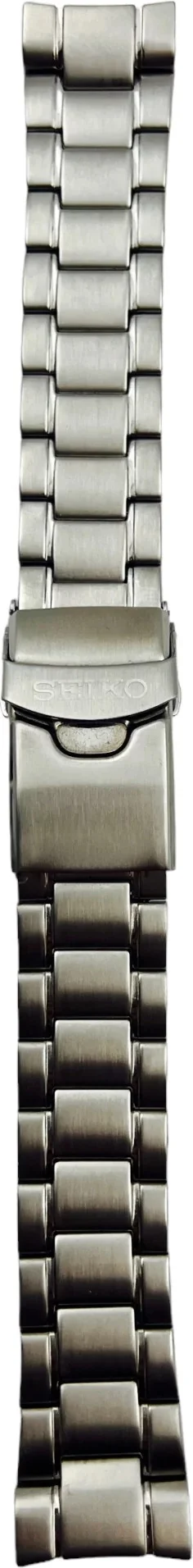 Bracelet de rechange Seiko 22mm en acier inoxydable avec doucle déployante