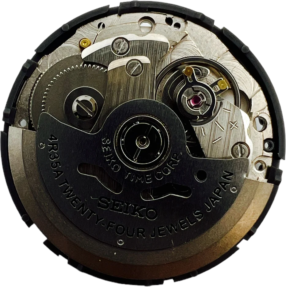 Mouvement automatique Seiko 4R35 / 4R35A avec fonction date vue 2