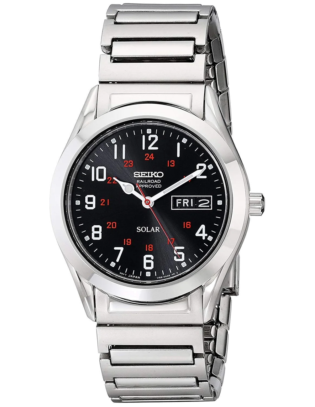 Montre Homme Seiko Solar Railroad SNE179