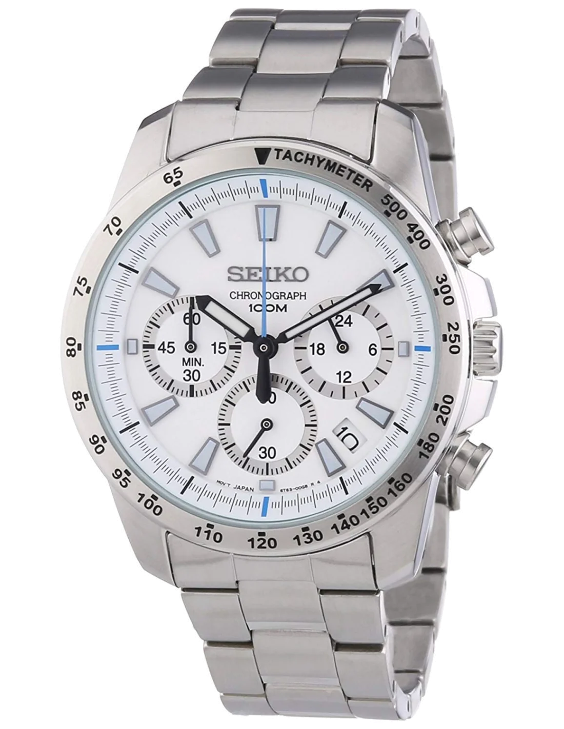 Montre Homme Seiko SSB025 Argent