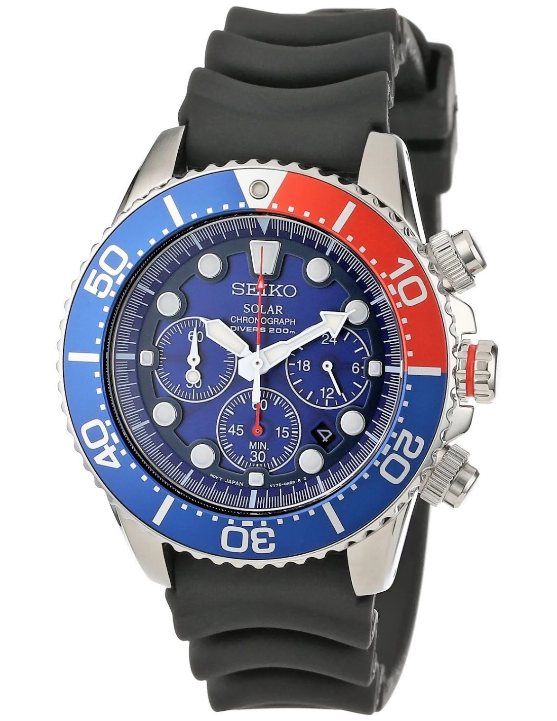 Montre Homme Seiko Solar SSC031 vue 2