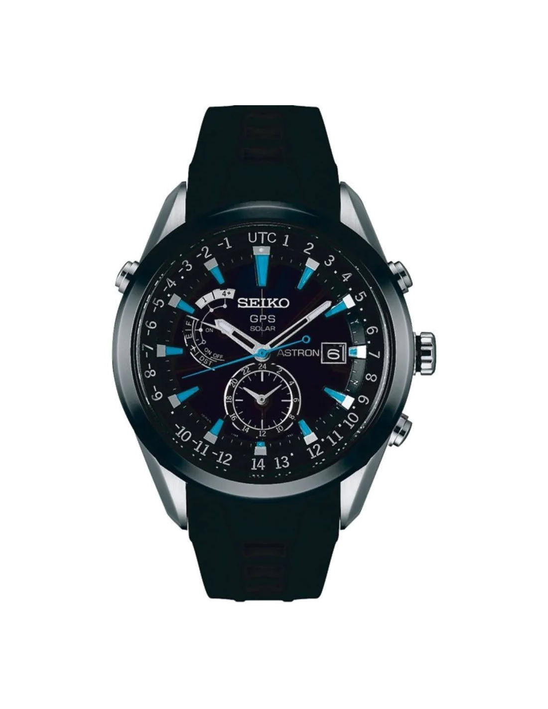 Montre Homme Seiko Solar SAST009G Noir