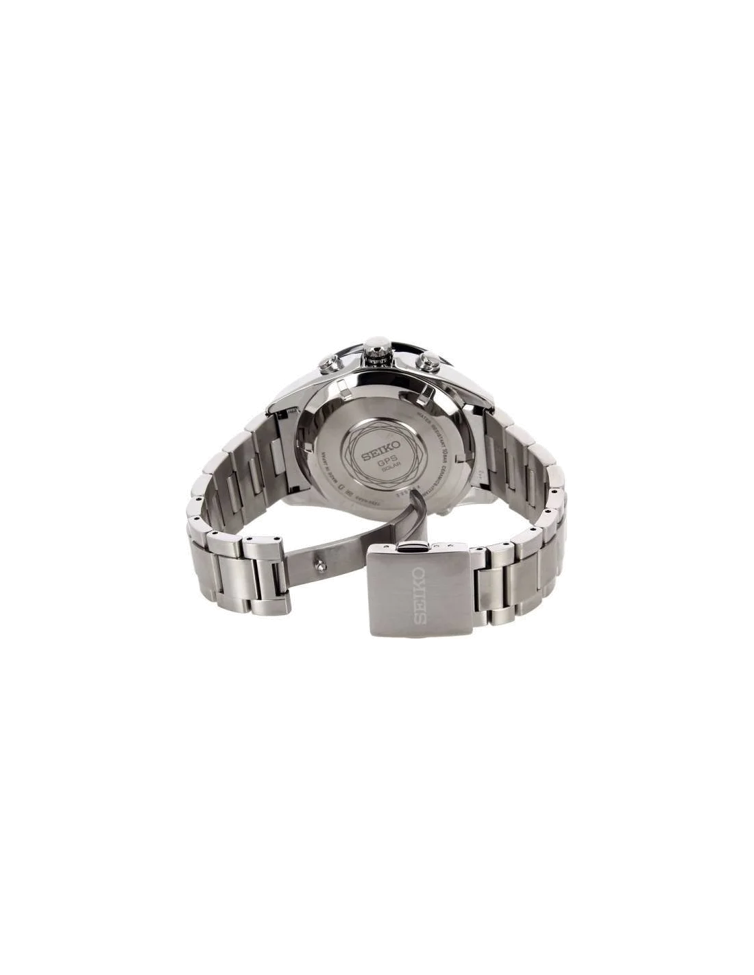 Montre Homme Seiko Astron SAST005G GPS et solaire finitions dorées vue 2