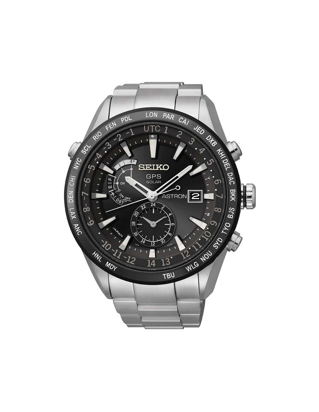 Montre Homme Seiko Astron SAST021G Bracelet et boîtier en acier inoxydable