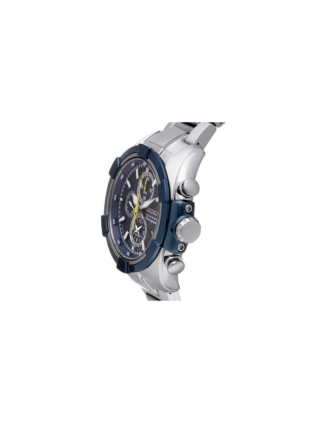 Montre Homme Seiko Velatura SNAF41P1 Argent vue 2