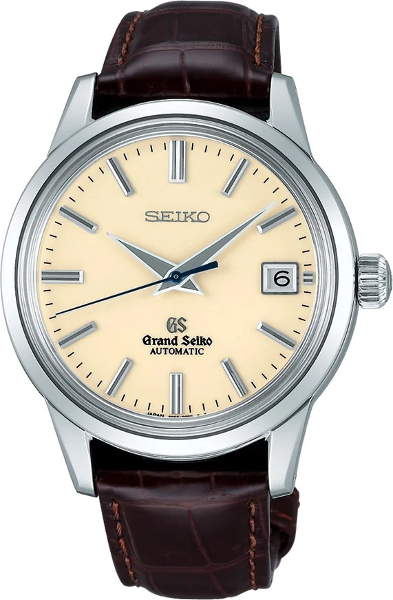Montre Homme Seiko Grand SBGR061 Bracelet En Cuir Brun