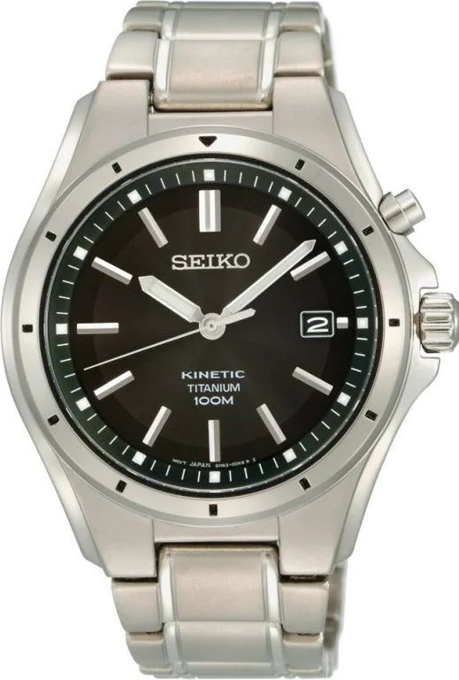 Montre Homme Seiko SKA493P1 Bracelet Argenté En Acier Inoxydable