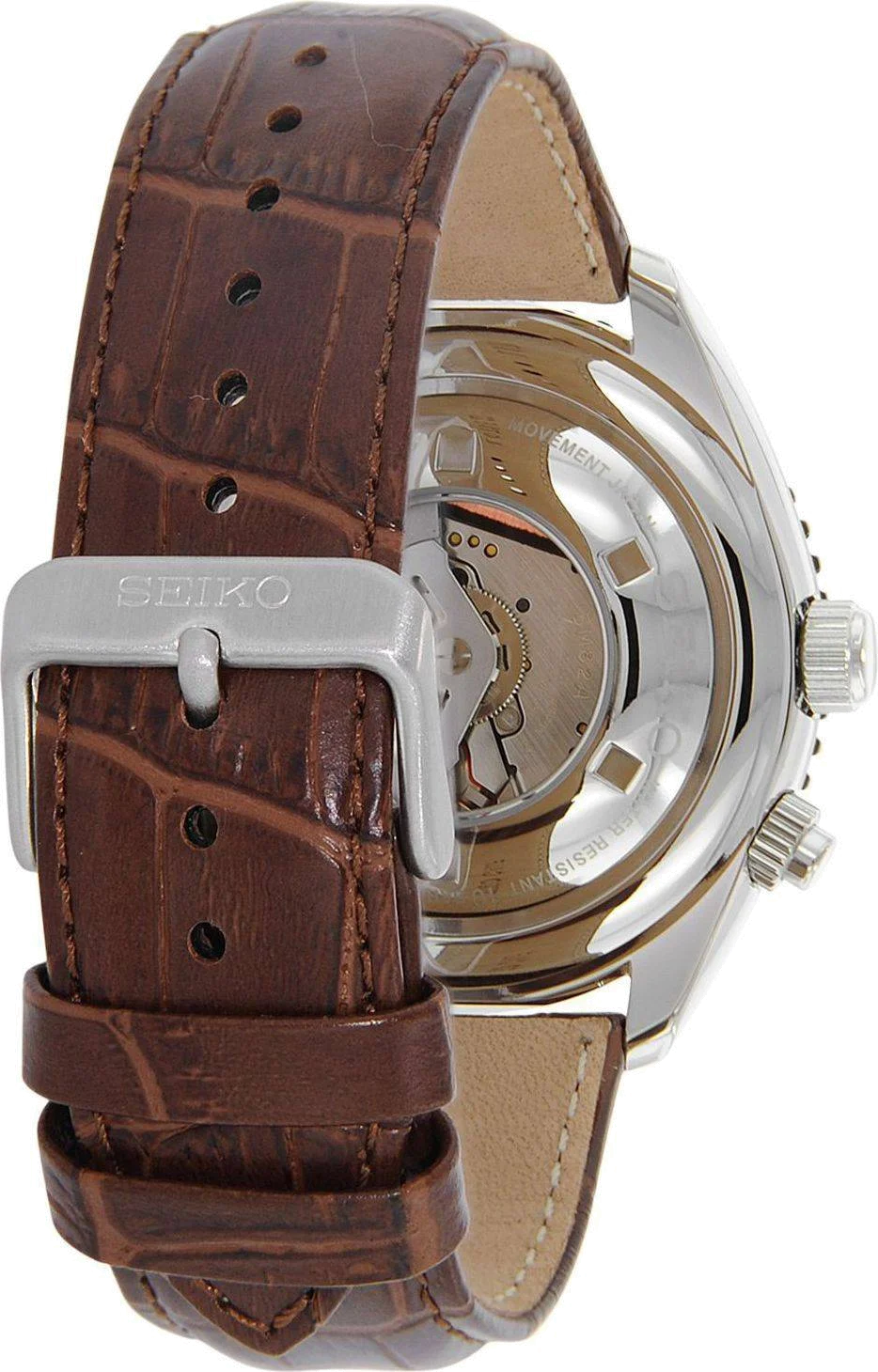 Montre Homme Seiko SKA617P2 Marron vue 2